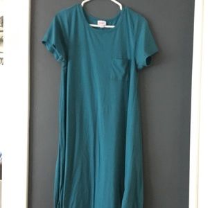 LulaRoe Carly - Teal - size Small